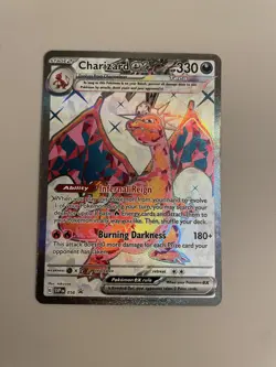 Pokemon TCG Charizard EX SVP056 Black Star Holo Promo Card NM - Image 1