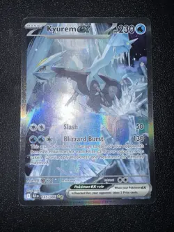 Pokemon TCG Kyurem EX Black Bolt Holo Card 165/086Sv: Black - Image 2