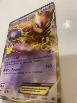 Pokemon Mewtwo EX 54/99 - Celebrations 25th - Classic Collection Card - Image 3