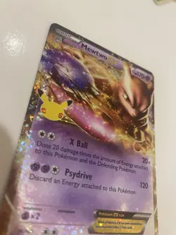 Pokemon Mewtwo EX 54/99 - Celebrations 25th - Classic Collection Card - Image 4