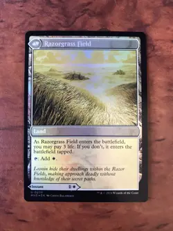 Razorgrass Ambush / Field Foil MTG Magic the Gathering Card NM Mint Modern MH3 - Image 2