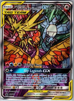 Moltres & Zapdos & Articuno GX SM210 SM Promos - Pokemon Card - NM - Image 1