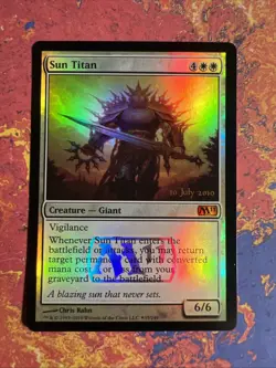 Sun Titan - Prerelease Cards (PRE) [FOIL] - Image 1