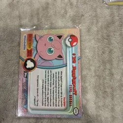 #39 Jigglypuff - Pokemon Topps Card - Black Logo - Image 2