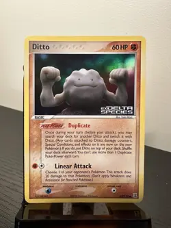 Pokemon TCG Ditto (Geodude) Card 62/113 Delta Species Set Holo - Image 1