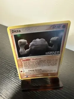 Pokemon TCG Ditto (Geodude) Card 62/113 Delta Species Set Holo - Image 5