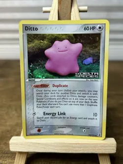 Ditto 2005 EX Delta Species 35/113 Reverse Holo Pokemon TCG Card - Image 1