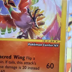 Pokemon Center NY Ho-Oh #52 Black Star Promo Card CGC 9 Mint - Image 3