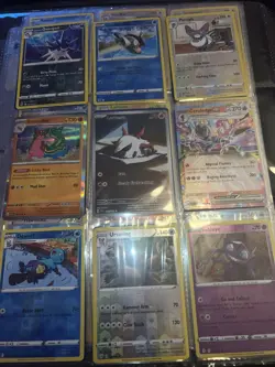 Pokemon TCG Big Binder Collection Sheets of Mixed cards some Chinese & 2 promos - Image 3