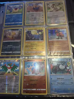 Pokemon TCG Big Binder Collection Sheets of Mixed cards some Chinese & 2 promos - Image 5