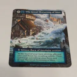 The Great Drowning Of Men Non Foil Sorcery Contested Realm Arthurian Legends ART - Image 1
