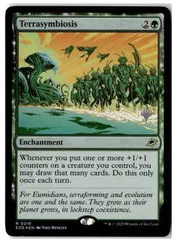 FOIL PROMO PACK - Terrasymbiosis #210 (NM) Edge of Eternities EOE Magic MTG - Image 1