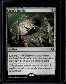 Magic the Gathering MTG Seer's Sundial (470) Commander Legends NM - Image 1