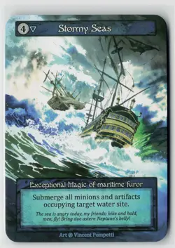 Sorcery Contested Realm Beta Stormy Seas x3 NM Exceptional - Image 1