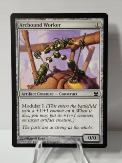 x1 Arcbound Worker NM Modern Masters 201 MtG Magic The Gathering Regular - Image 1