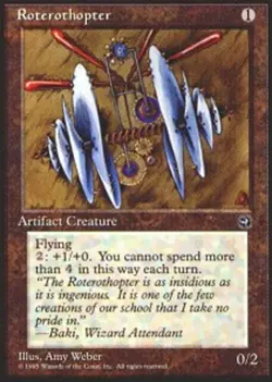 4x Roterothopter ~ Moderately Played Homelands MTG Magic x4 4 UltimateMTG Playse - Image 1