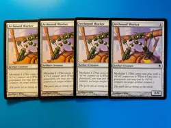 MTG 4x Arcbound Worker # 104 Darksteel Pauper Modern Magic the Gathering x4 MP - Image 1