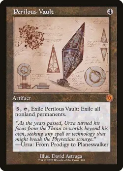 Perilous Vault Retro Frame Foil - The Brothers' War Retro Artifacts MTG-NM - Image 1