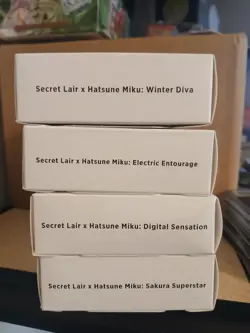 HATSUNE MIKU x MTG Secret Lair ~ Complete Set ~ English Non-Foil ~ Four Seasons - Image 1