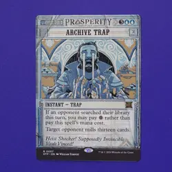 MTG - Archive Trap - Outlaws at Thunder Junction: Breaking News (OTP) - NM - Image 1