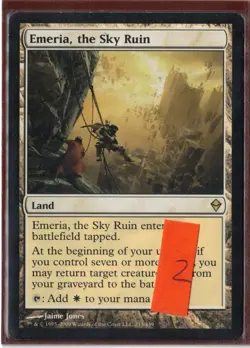 MTG Emeria, the Sky Ruin Played Zendikar - Image 1