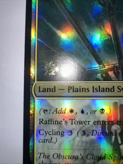MTG Raffine’s Tower 254/281 Foil Streets of New Capenna NM Prerelease - Image 5