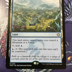 Mistrise Village #261 Tarkir: Dragonstorm Regular Rare NM M MTG - Image 3