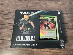 Magic: The Gathering Final Fantasy VII Commander Deck Cloud X Soldier NEW SEALED - Image 1