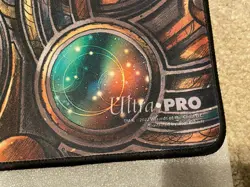 Dominaria United Stylized Planeswalker Symbol Stitched Playmat Ultra Pro Karn - Image 3