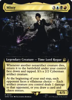 MTG Missy (Extended Art) Normal NM Doctor Who Magic 431 - Image 1