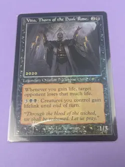 MTG: 30th Anniversary Promos: Vito, Thorn of the Dusk Rose Foil #28/30 - NM - Image 1