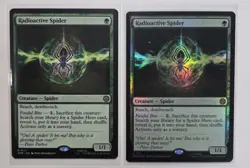 MTG Radioactive Spider 1X Foil 1X Bordered Marvel's Spider-Man Pack Fresh - Image 1