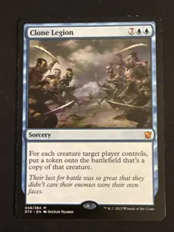 1x Clone Legion (48) Dragons of Tarkir MP MTG Magic the Gathering x1 MKE - Image 1
