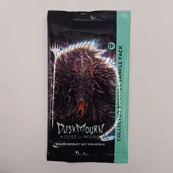 Duskmourn Horror Collector Booster Sample Pack SEALED MTG Magic: The Gathering - Image 1