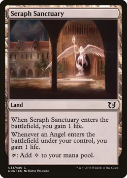 Seraph Sanctuary - Duel Decks: Blessed vs. Cursed (DDQ) - Magic The Gathering - Image 1