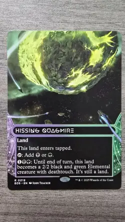 Hissing Quagmire (Rare Borderless) #19 EOE Stellar Sights MTG NM - Image 1