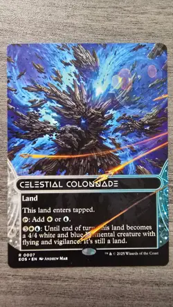 Celestial Colonnade (Rare Borderless) #7 EOE Stellar Sights MTG NM - Image 1