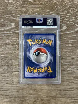 1999 Pokemon Base Set Holo Blastoise PSA 1 - Image 2
