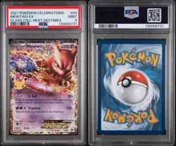 2021 POKEMON CELEBRATIONS CLASSIC COLLECTIONMEWTWO EX 54 | PSA 9 - Image 3