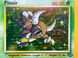 Pinsir 9/64 Holo Rare - 1999 WOTC Pokemon Jungle Unlimited - Image 2
