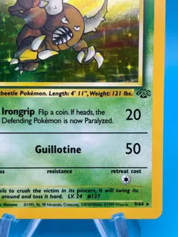 Pinsir 9/64 Holo Rare - 1999 WOTC Pokemon Jungle Unlimited - Image 5