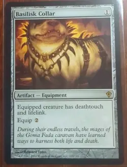 Worldwake (WWK) - Basilisk Collar MTG MOL Magic - NM - Image 1