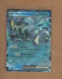 Pokemon TCG Surging Sparks Black Kyurem ex 048/191 Holo NM - Image 1