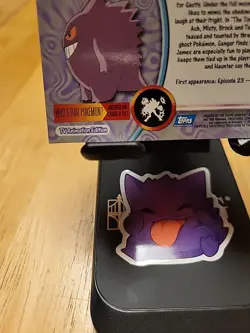 Topps Pokemon Gengar #94 2000 TV Animation Edition Non-Holo Blue Logo - Image 5