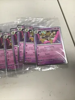 ALAKAZAM 82/167 COSMO HOLO SEALED LOT OF 20 TWILIGHT POKEMON MASQUERADE PROMO - Image 4