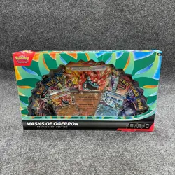 POKEMON TCG: Masks of Ogerpon Premium Collection Box, Worn Box - Image 1