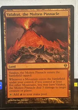 Valakut, the Molten Pinnacle Zendikar Regular, MTG, 228, Rare - Image 1