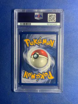 1999 Pokemon Fossil Aerodactyl Holo 1st Edition PSA 8 - Image 2