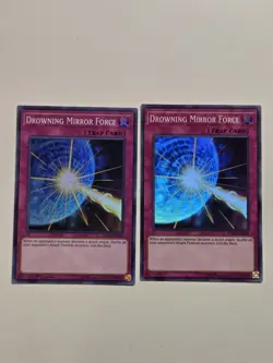 Drowning Mirror Force DASA-EN045 (x2) Super Rare Yugioh Dark Saviors Set NM - Image 1