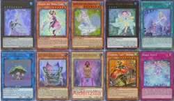 Yugioh Rikka Plant Deck - Teardrop Petal Sunavalon Dryas Glamour Snowdrop Sheet - Image 1